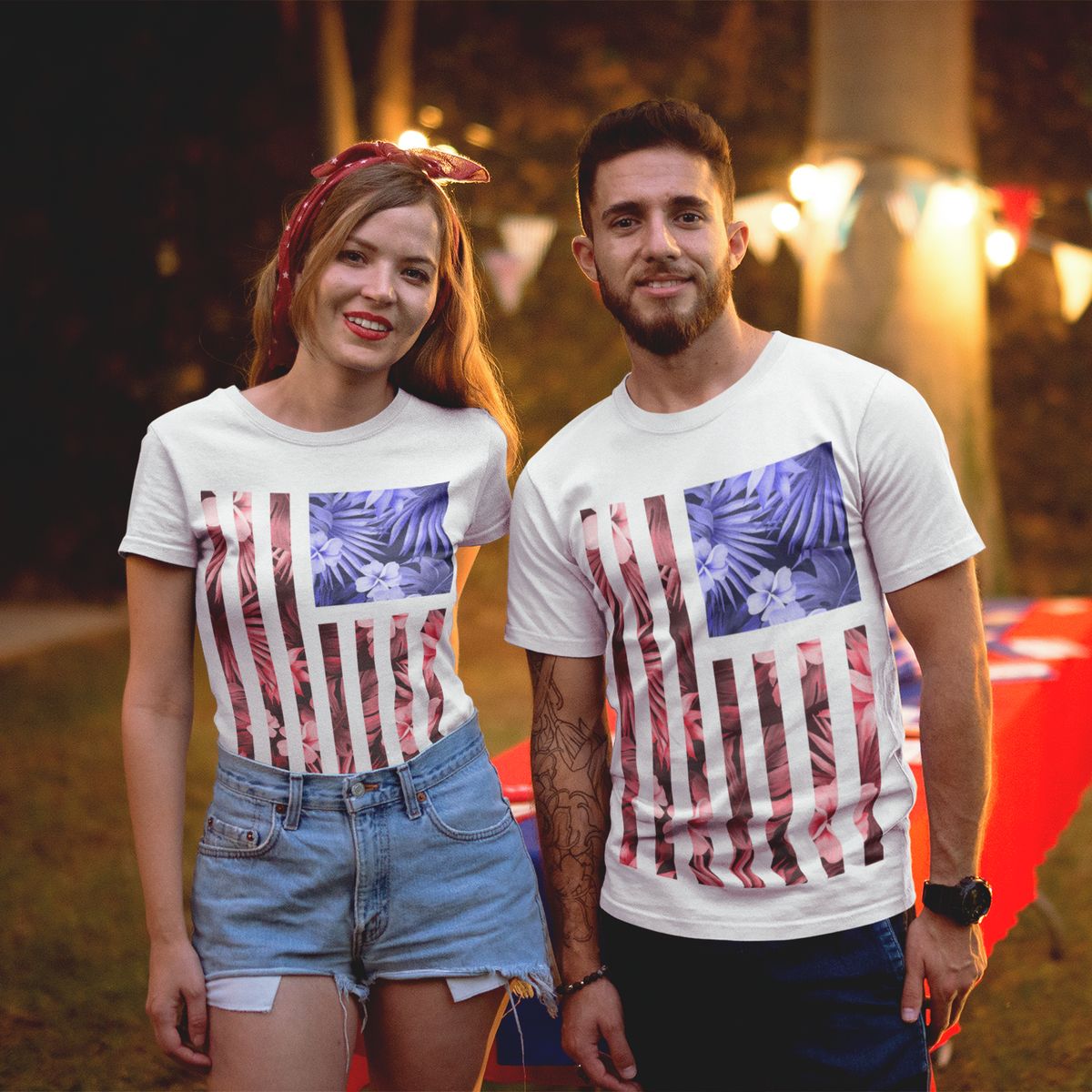 Aloha Americana Women's Tee